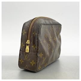 Louis Vuitton-Pochette Louis Vuitton Monogram True Toilet 23 M47524-Marron