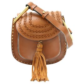 Chloé Hudson Shoulder Bag Pochette Brown