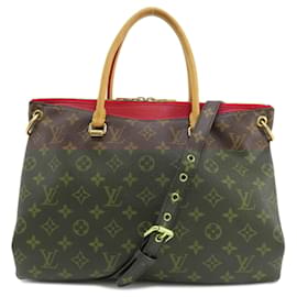 Louis Vuitton-Louis Vuitton Pallas MM Tote Bag-Monogram