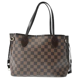 Louis Vuitton-Sac à main Louis Vuitton Damier Neverfull PM-Marron