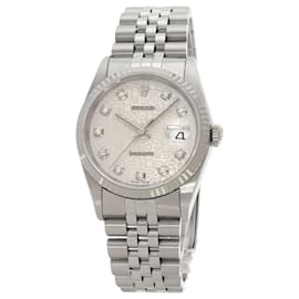 Rolex-Rolex 16234G Datejust Diamond Watch-Other