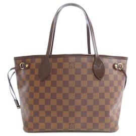 Louis Vuitton-Sac à main Louis Vuitton Neverfull PM-Damier ebène