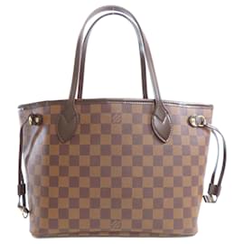 Louis Vuitton-Sac à main Louis Vuitton Neverfull PM-Damier ebène