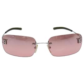Fendi-FENDI Sunglasses Pink Auth 82179-Pink