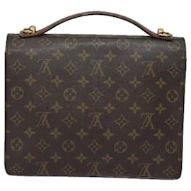 Louis Vuitton-LOUIS VUITTON Monogram Monceau 28 Hand Bag 2way M51185 LV Auth 81238-Monogram