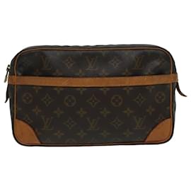 Louis Vuitton-LOUIS VUITTON Pochette Compiegne 28 M51845 LV Auth 83240-Monogramme