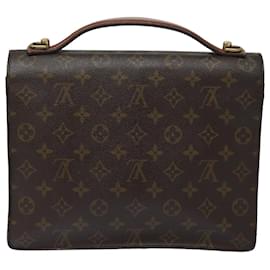 Louis Vuitton-LOUIS VUITTON Monogram Monceau 28 Hand Bag 2way M51185 LV Auth 77557-Monogram