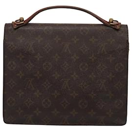 Louis Vuitton-LOUIS VUITTON Monogram Monceau 28 Hand Bag 2way M51185 LV Auth 81523-Monogram