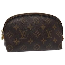 Louis Vuitton-LOUIS VUITTON Pochette Cosmétique Monogram PM Poche Cosmétique M47515 LV Auth 82720-Monogramme