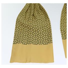 Hermès-HERMES Ascot Thaïlande Cravate en Soie Jaune Auth am6213-Jaune