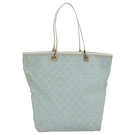 Gucci-GUCCI GG Canvas Tote Bag Peppermint 002 1098 Auth 81624-Other
