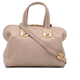 Fendi-Beige Fendi Chameleon Satchel-Beige