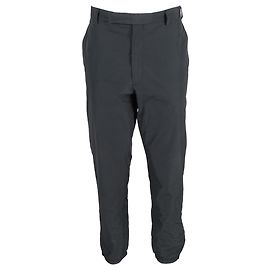 Pantalons droits Prada en nylon noir Noir