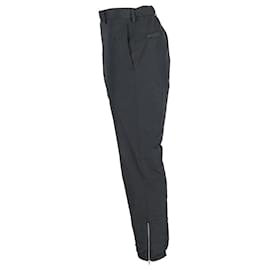 Prada-Prada Straight Leg Pants in Black Nylon-Black
