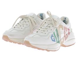 Baskets GUCCI T.EU 37.5 Cuir Blanc