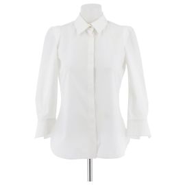 Balenciaga tops T.FR 38 Algodón Blanco