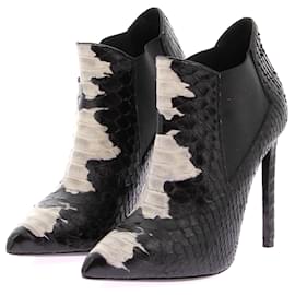 Saint Laurent-SAINT LAURENT  Boots T.EU 37 Exotic leathers-Black