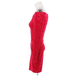 Balenciaga-BALENCIAGA  Dresses T.FR 38 Velvet-Red