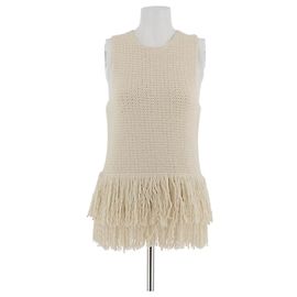 CÉLINE  Tops T.International M Wool Cream