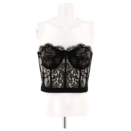 Alexander Mcqueen-ALEXANDER MCQUEEN  Tops T.IT 42 Cotton-Black