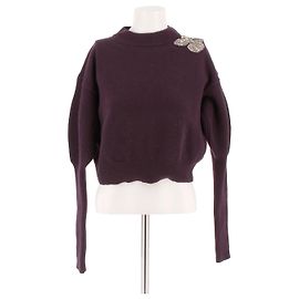 ALEXANDER MCQUEEN Strickwaren T.International S Wolle Lila
