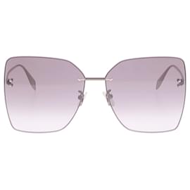 Alexander Mcqueen-ALEXANDER MCQUEEN  Sunglasses T.  Metal-Grey