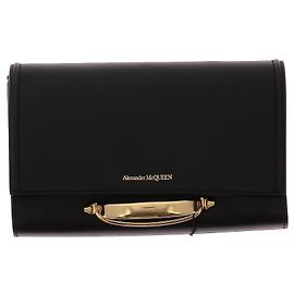 ALEXANDER MCQUEEN  Pochette T.  Pelle Nero