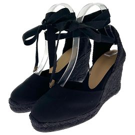 Espadrillas Castaner T.EU 37 Tessuto Nero