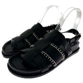 SESSUN  Sandals T.EU 37 Leather Black