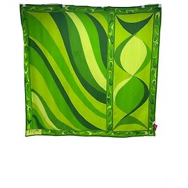 EMILIO PUCCI Bufandas T. Seda Verde