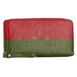 Louis Vuitton-Louis Vuitton Monogram Empreinte Coin Purse-Red,Other