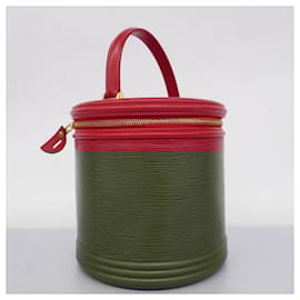 Louis Vuitton-Louis Vuitton Epi Cannes Handbag-Red