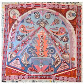 Louis Vuitton Pinball Flamingo M70786 Rosa Vermelho Azul