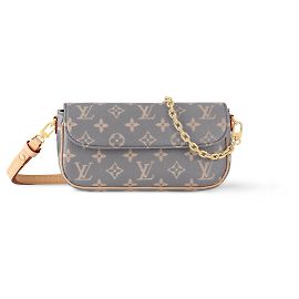 Louis Vuitton LV Wallet on Chain Ivy Grey
