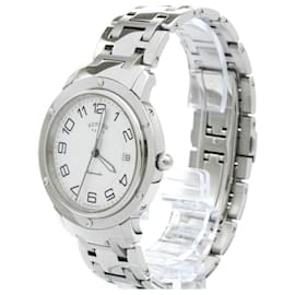 Hermès-Hermes Clipper Classic Steel Automatic Men's Watch-Other