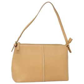 Burberry Borsa a spalla in pelle beige Auth am6447 Beige