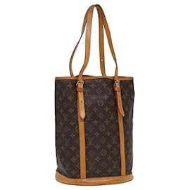 Louis Vuitton-LOUIS VUITTON Monogram Bucket GM Shoulder Bag M42236 LV Auth 81429-Monogram