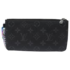 Louis Vuitton-LOUIS VUITTON Monogram Eclipse Fragment iPhone Case M64433 LV Auth 82480-Monogram