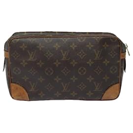 Louis Vuitton-LOUIS VUITTON Monogram Compiegne 28 Clutch Bag M51845 LV Auth yk13553-Monogram