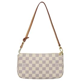 Louis Vuitton-LOUIS VUITTON Pochette Accessoires Damier Azur N51986 Auth LV 82492SA-Autre