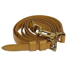 Louis Vuitton-LOUIS VUITTON Epi Adjustable Shoulder Strap 37.4""-44.5"" Yellow LV Auth 82231-Yellow