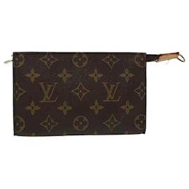 Louis Vuitton-LOUIS VUITTON Monogram Bucket PM Pouch Accessory Pouch LV Auth ar12115-Monogram