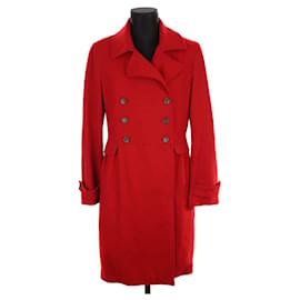 Bruuns Bazaar Wool coat Red