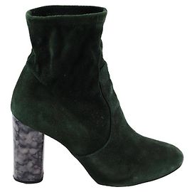 Carven Boots en daim Vert