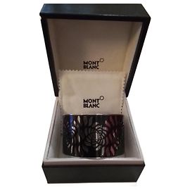 Bracciale Montblanc Star Spell acciaio e nero Nero Argento
