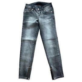 Jeans Iceberg cinza de algodão Cinza