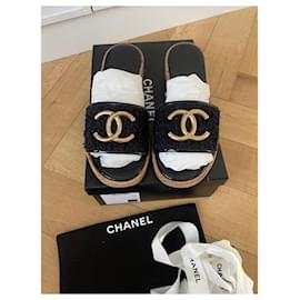 Chanel-Sandales-Noir