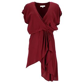 Robe fourreau Iro Tralor en viscose bordeaux Rouge Bordeaux
