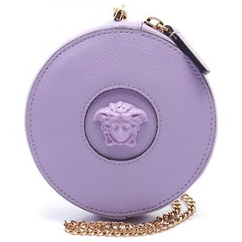 Versace Medusa Pouch Bag Purple
