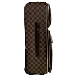 Louis Vuitton-Louis Vuitton Brown Damier Ebene Pegase Legere Business 55-Brown